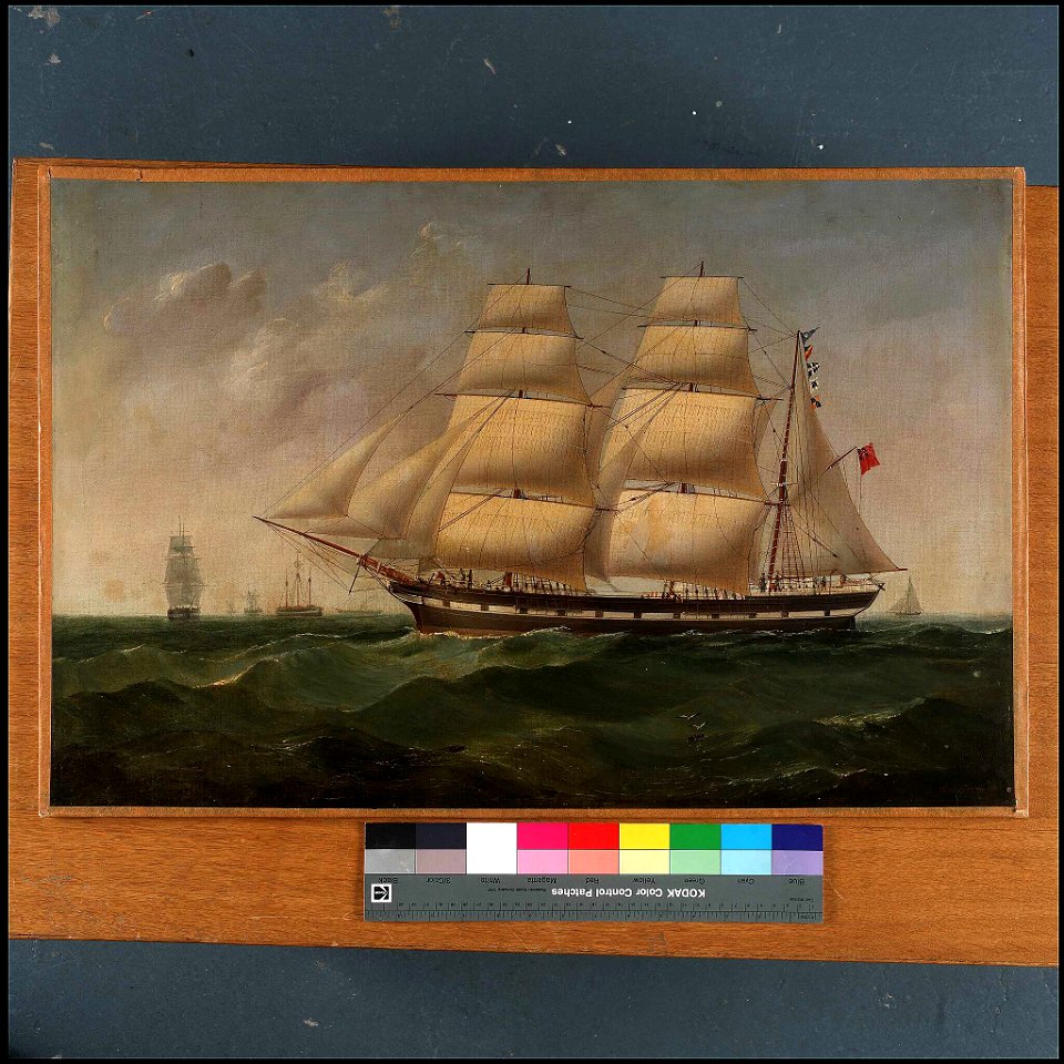 The barque Rajah of Sarawak RMG BHC3755