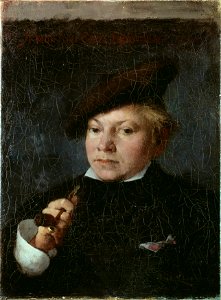 The Artist Carl Skånberg, 1878 (Carl Larsson) - Nationalmuseum - 18775