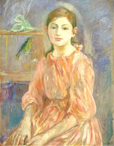 The Artist's Daughter with a Parakeet G-001195-20120311