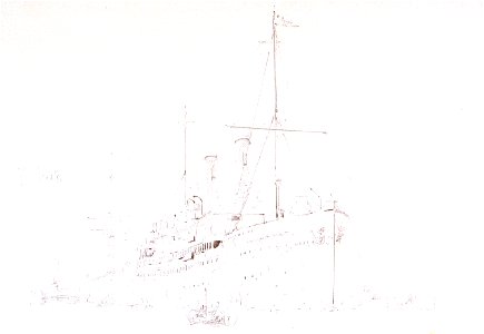 The Balmoral Castle as Royal Yacht 1911 RMG PV0898