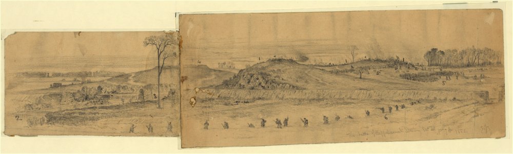 The battle of Rappahannock Station LCCN2004661444
