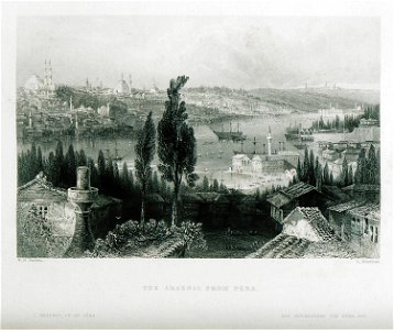 The Arsenal from Pera - Pardoe Julia - 1838