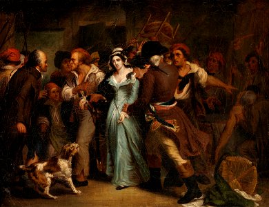 The Arrest of Charlotte Corday P6158
