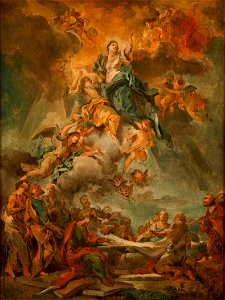 The Assumption of the Virgin (Carlo Carlone) - Nationalmuseum - 23734