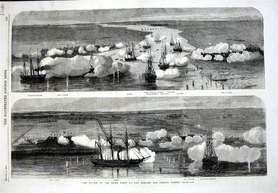 The Attack on the Peiho Forts