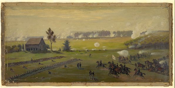 The battle of Gettysburg LCCN2004661440