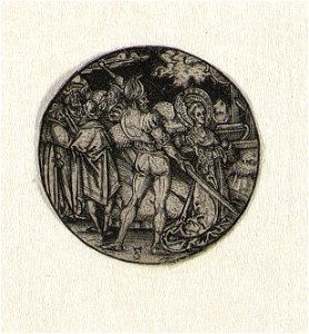The Beheading of St. Catherine ca.1519 print by Master S., S.V 70749, Prints Department, Royal Library of Belgium