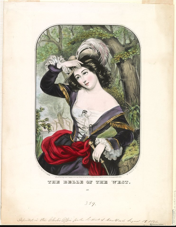 The Belle of the West LCCN90711734