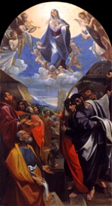 The Assumption of the Virgin - Lodovico Carracci - Google Cultural Institute. Free illustration for personal and commercial use.