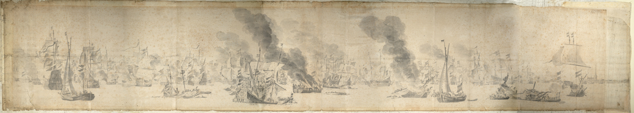 The Battle of the Sound, 29 October 1658 RMG PT3044