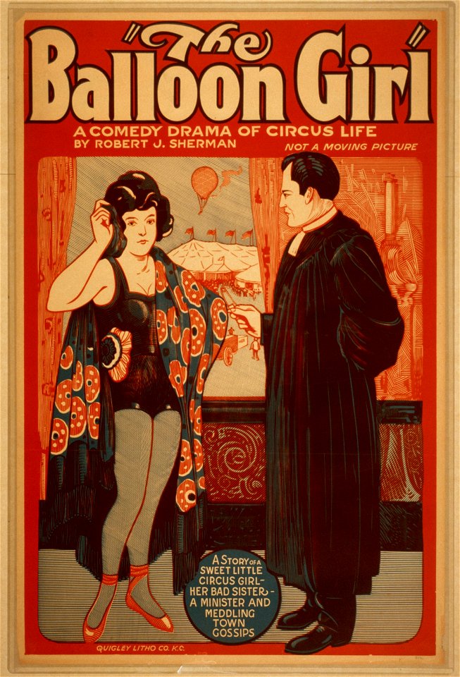 The ballooon girl a comedy drama of circus life by Robert J. Sherman - not a moving picture. LCCN2014635951