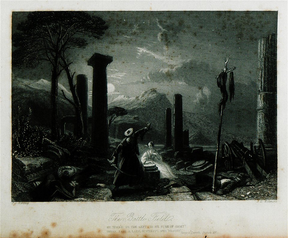 The battle field - Byron George Gordon Lord - 1849