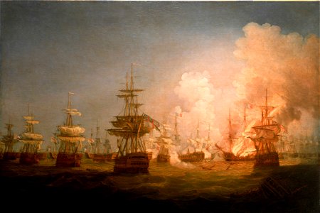 The Battle of the Nile, 1 August 1798- End of the Action RMG BHC0516