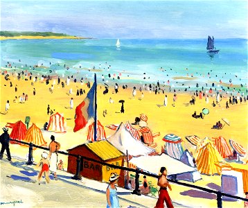 The Beach, Sables d'Olonne Albert Marquet