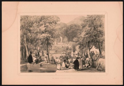 The avenue at Baber's tomb LCCN2016647842