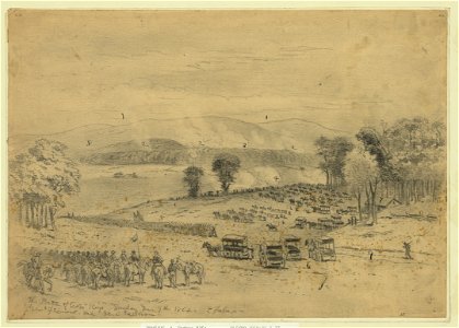 The battle of Cross Keys-Sunday June 7th 1862-Genl. Fremont and Genl. Jackson - E. Forbes. LCCN2004661885