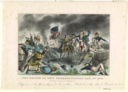 The battle of New Orleans, fought Jany 8th 1814 LCCN90709074