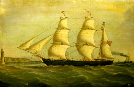 The barque 'Queen Bee'