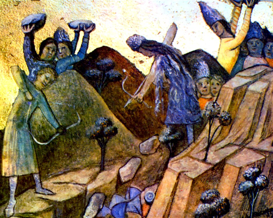 The Battle of Posada in the Chronicon Pictum 1330 cropped