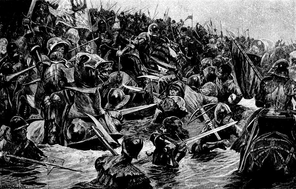The Battle of Towton by Richard Caton Woodville