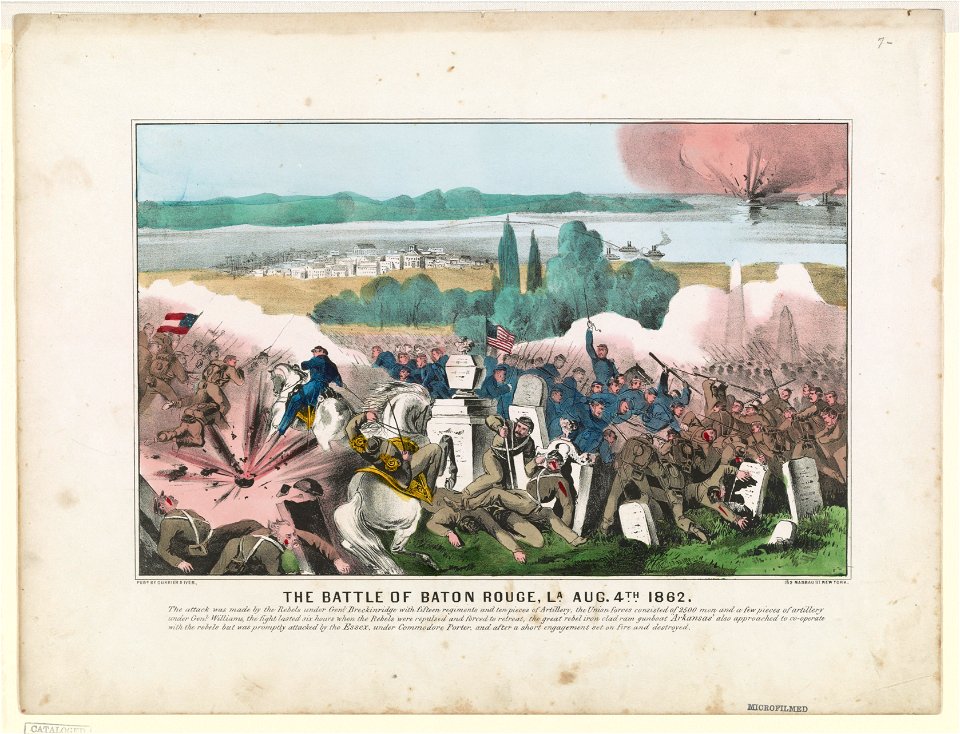 The Battle of Baton Rouge, La. Aug. 4th 1862 LCCN90709033