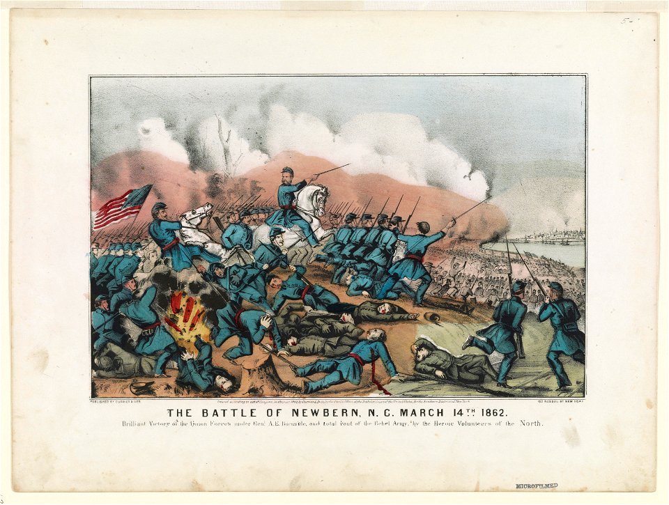 The battle of Newbern, N.C. March 14th 1862 LCCN90709073