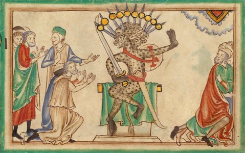 The Beast Enthroned - Google Art Project - crop