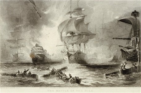 The Battle of the Nile. Presented to Greenwich Hospital by the Directors of the British Institution RMG PU4021
