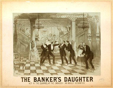 The banker's daughter LCCN2014635989. Free illustration for personal and commercial use.