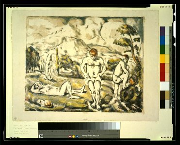 The bathers) - P. Cézanne LCCN96507683