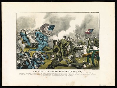 The battle of Sharpsburg, Md. Sept. 16th 1862 LCCN90709455