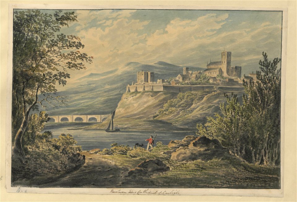 The BL King’s Topographical Collection - The Town and Cathedral of Carlisle