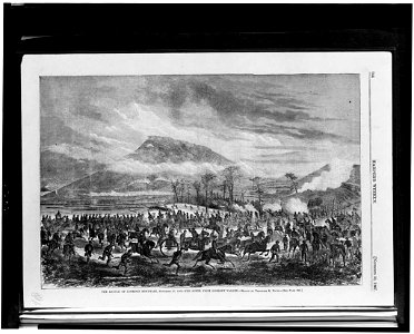 The Battle of Lookout Mountain, November 25, 1863 - the scene from Lookout Valley - drawn by Theodore R. Davis. LCCN95512768