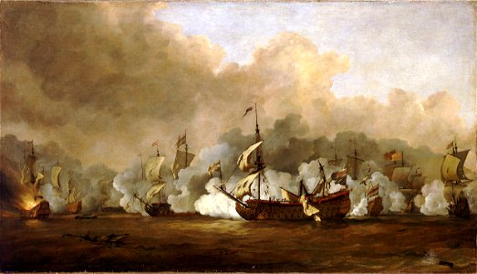The Battle of the Texel, 11-21 August 1673 RMG BHC0318