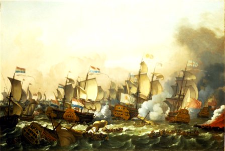 The Battle of Barfleur, 19 May 1692 RMG BHC0331
