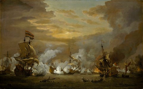 The Battle of the Texel, 11-21 August 1673 RMG BHC0314