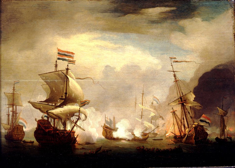 The Battle of the Texel, 11-21 August 1673 RMG BHC0316