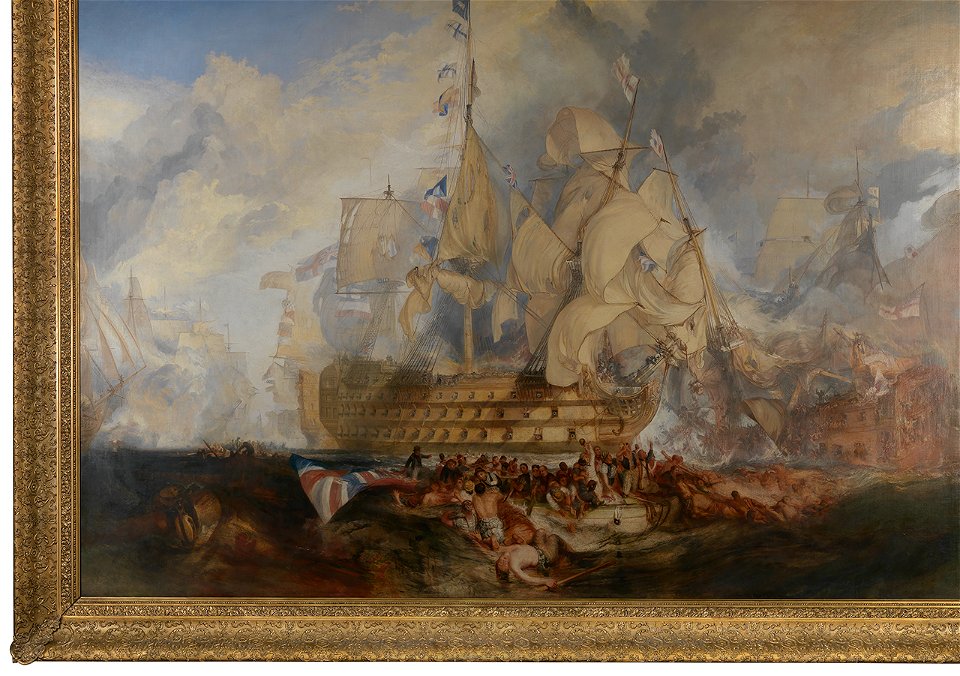 The Battle of Trafalgar, 21 October 1805 RMG L8148-002