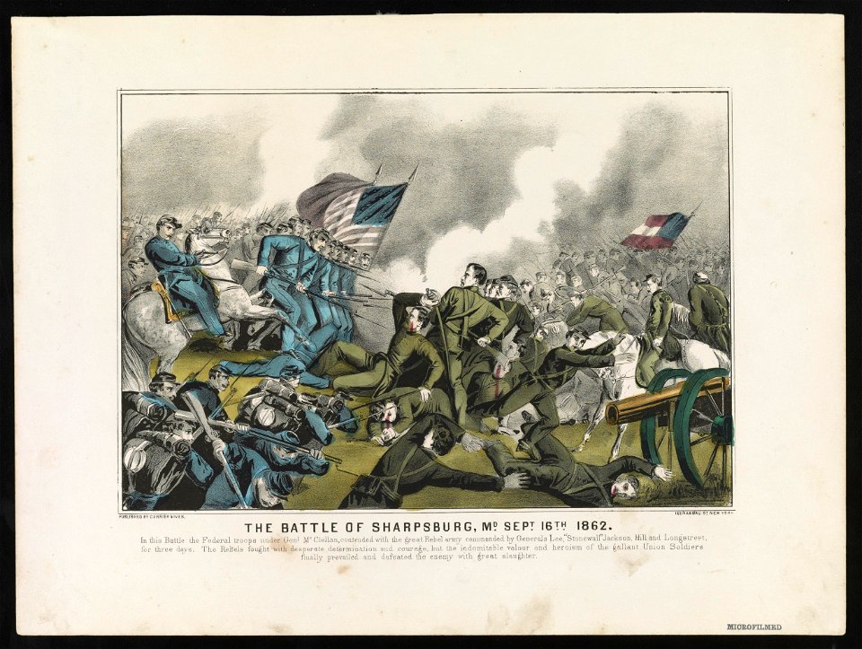The battle of Sharpsburg, Md. Sept. 16th 1862 LCCN90709455