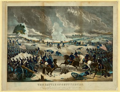 The battle of Gettysburg LCCN2006681070