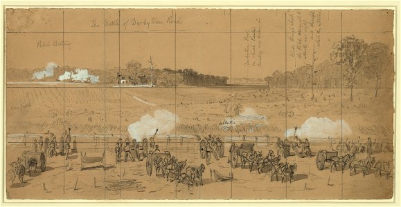The battle of Darbytown Road LCCN2004661227