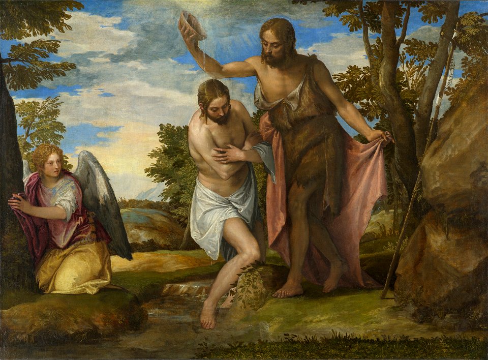 The Baptism of Christ - Veronese (Paolo Caliari) - Google Cultural Institute