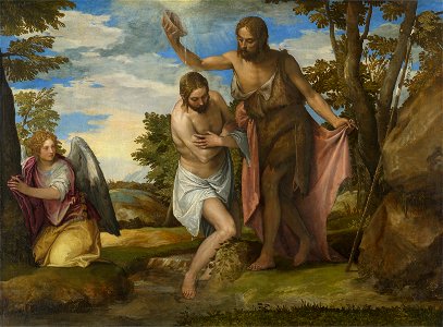 The Baptism of Christ - Veronese (Paolo Caliari) - Google Cultural Institute