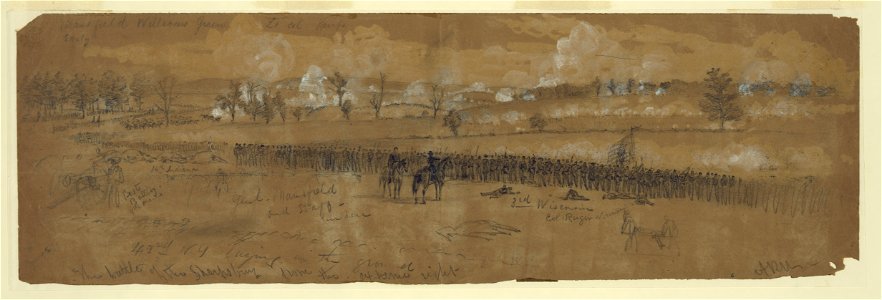 The battle of the Sharpsburg from the extreme right LCCN2004660896
