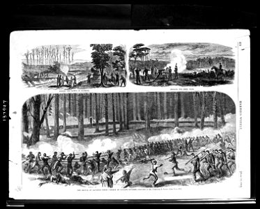 The battle of Raymond - sketched by Mr. Theodore R. Davis. LCCN2008680155