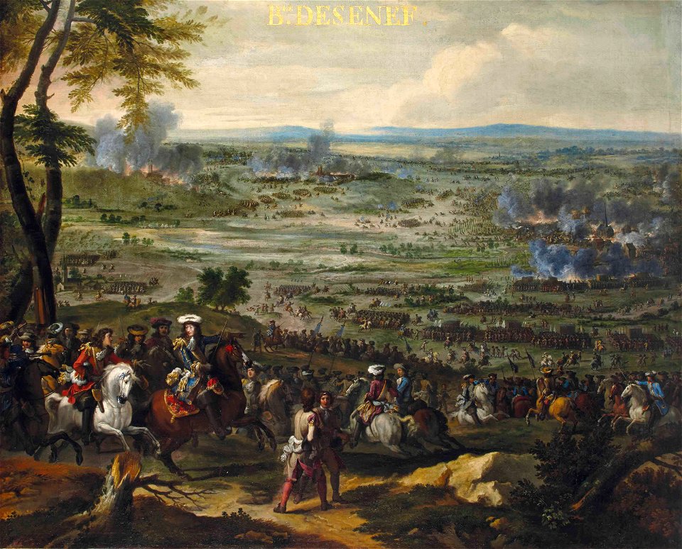 The Battle of Seneffe, 11 August 1674 (by Adam Frans van der Meulen and Studio)