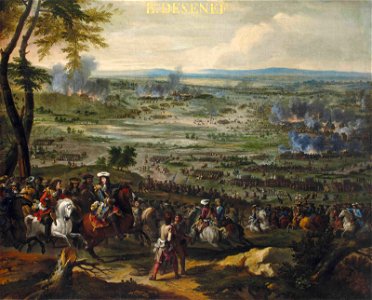 The Battle of Seneffe, 11 August 1674 (by Adam Frans van der Meulen and Studio)