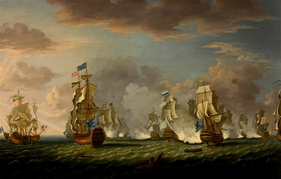 The battle off Lagos, August 18, 1759