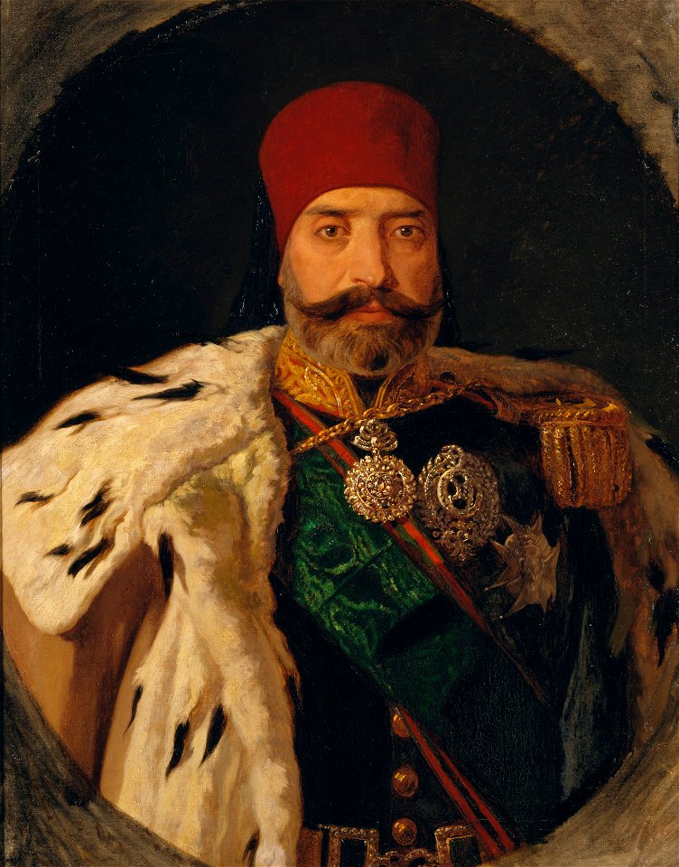 The Bey of Tunis, Sid Muhammed Es Sadok (Johan Fredrik Höckert) - Nationalmuseum - 18943