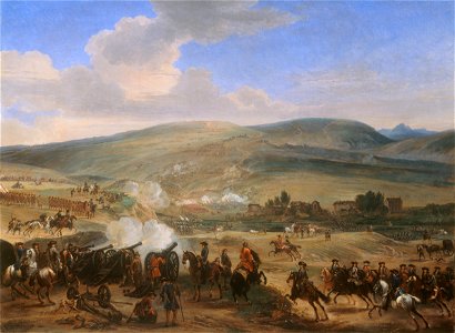 The Battle of the Boyne, 1 July 1690 (by Jan Wyck)